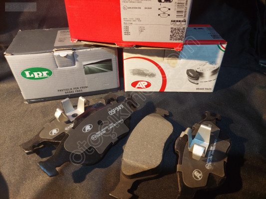 FORD FİESTA //FUSİON ÖN ARKA FREN BALATA AP/LPR MADE IN ITALY