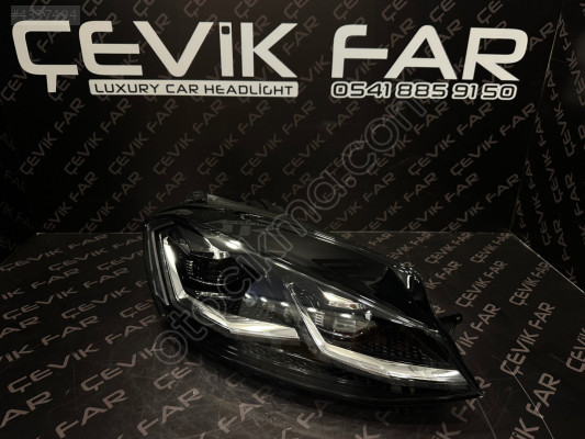 VOLKSWAGEN GOLF 7.5 2017-2020 J DÖNÜŞÜM SAĞ SOL LED FAR TAKIM