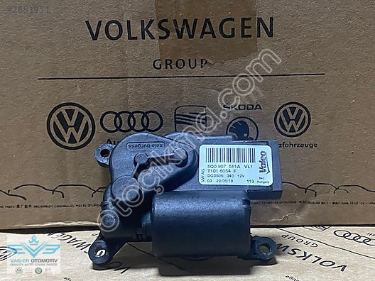 GOLF 7.5 PASSAT B6 KALORİFER KLİMA HAVA AYAR MOTORU 5Q090751