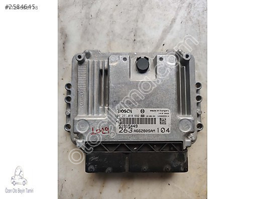 Fiat Doblo 1.6 Motor Beyni 51915449 - 0281018692 - 0 281 018