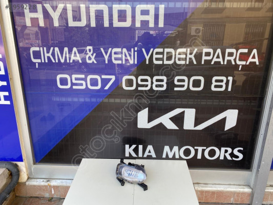 KİA CEED 2018-2022 SOL SİS FARI ORİJİNAL ÇIKMA YEDEK PARÇA