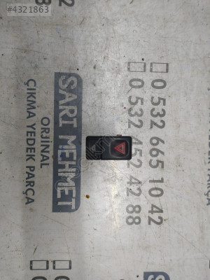 ÇIKMA VOLVO 960 DÖRTLÜ FLAŞÖR DÜĞMESİ