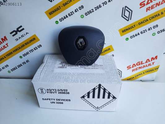 CLİO 4 SIFIR ORİJİNAL SÜRÜCÜ AİRBAG 985706588R
