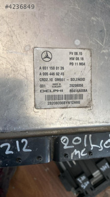 MERCEDES W212 A6511500126 MOTOR BEYNİ OTO FEDAİ