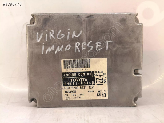 Toyota Avensis 1.8 2000-2003 Motor Beyni / 175200-5531
