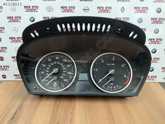 BMW E60 5 SERİSİ KM SAATİ GÖSTERGE PANELİ ORJİNAL 62109177262