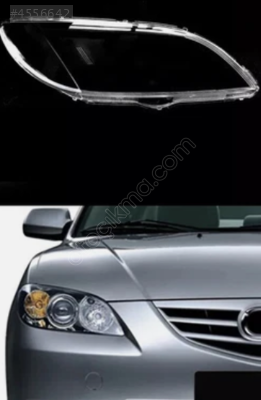MAZDA 3  SIFIR SAĞ FAR CAMI 2004-2009