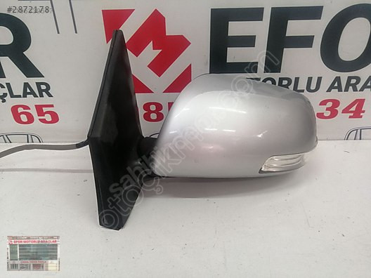 TOYOTA COROLLA SOL AYNA ÇIKMA ORİJİNAL PARÇA 2010-2012