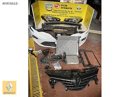 RENAULT CLIO 5 ÇIKMA ORJİNAL ÖN SET VE DİĞER PARÇALARI