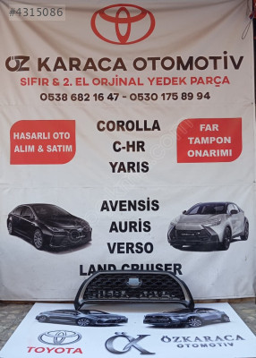 2020-2025 TOYOTA COROLLA CROSS ÇIKMA ORİJİNAL ÖN PANJUR