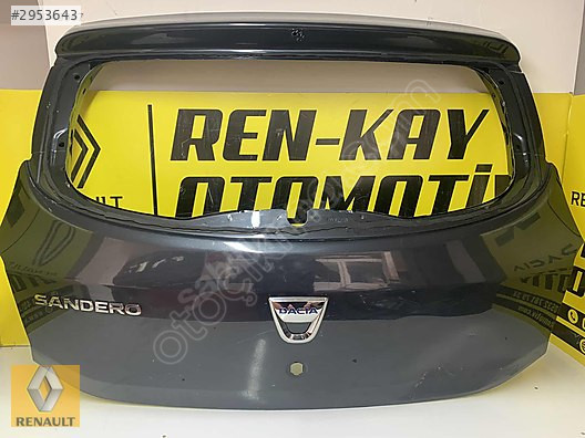 DACİA SANDERO BAGAJ KAPAĞI 2013-18 ÇIKMA ORJ PARÇA RENKAY OTO