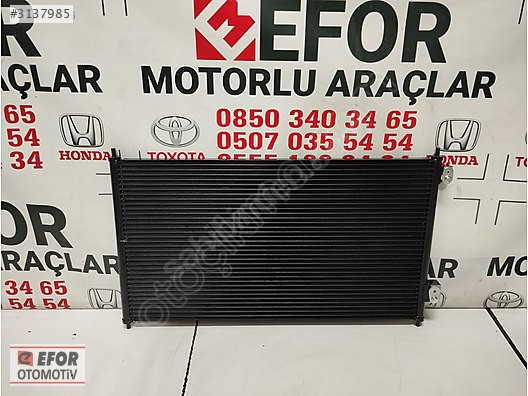 HONDA CİVİC SIFIR KLİMA RADYATÖR 01-05 OEM NO: 80110-S5A-003