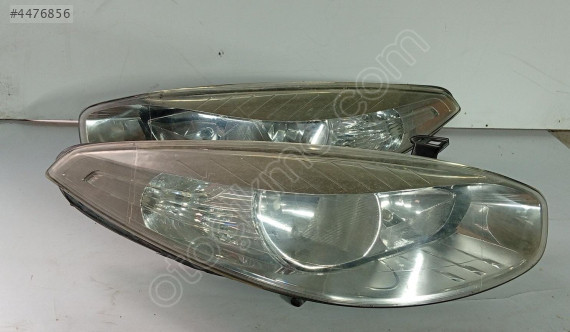 Renault Fluence Sağ ve Sol Ön Far Orijinal Çıkma
