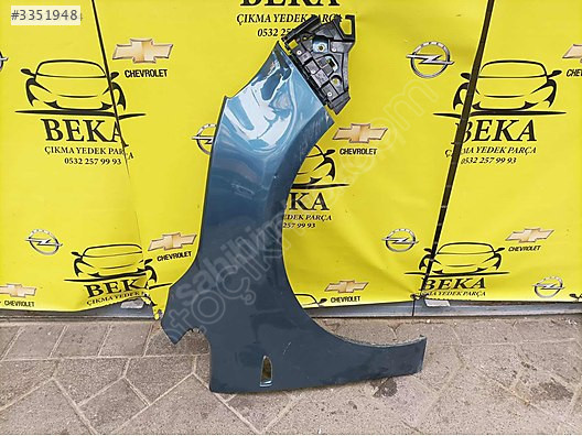 OPEL ASTRA J SAĞ ÖN ÇAMURLUK BEYAZ ÇIKMA ORJİNAL YEDEK PARÇA