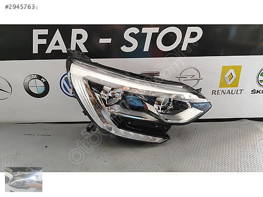 RENAULT Megan 4 joy orjinal sag far yeni kasa sarı soket