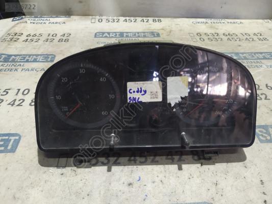 ÇIKMA VW CADDY KİLOMETRE GÖSTERGE SAATİ 2K0920841 A