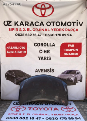2008-2012 TOYOTA COROLLA ÇIKMA ORJİNAL ÖN KAPUT