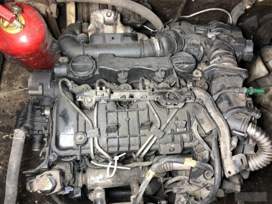 Citroen C3 C4 C5 C-Elysée 1.6 HDİ (Dv6) 2004-2014 Komple Motor