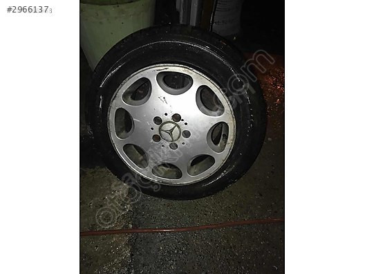 MERCEDES W140 16' 8 DELİK JANT TEK ADET ÇIKMA TEMİZ