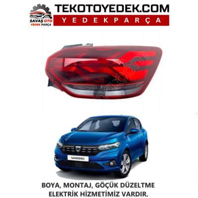 SANDERO ARKA STOP SAĞ SOL 2021 VE ÜZERİ / KAMPANYA