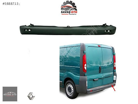 RENAULT TRAFİC ARKA TAMPON ORTA 2001+ 8200200610