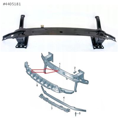 3G8807109E ARTEON 2018 TAMPON DEMİRİ ÖN