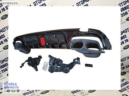 MERCEDES C SERİSİ W205 İÇİN BRS DİFÜZÖR &amp; EGZOZ SETİ