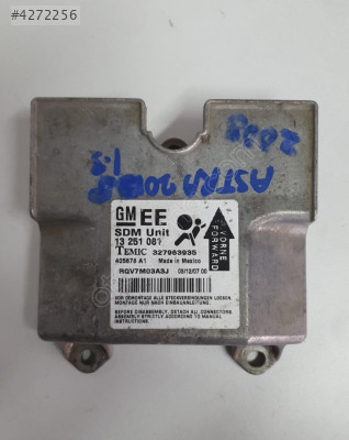 opel astra h 2008 1.3 çıkma orjinal airbag beyni (son fiyat)