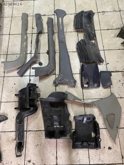 CLİO 2 İÇ PLASTİKLER KOMPLE ORJİNALL PARÇA ÇIKMA