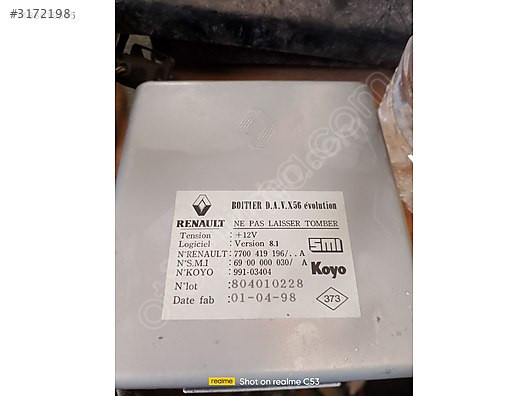 LAGUNA 1 DİREKSİYON BEYİN ORJİNAL