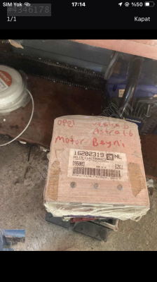 Opel Astra 1.6 motor beyni