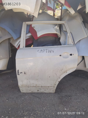 Chevrolet captıva sol arka kapı