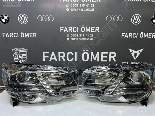 PEUGEOT RİFTER 2019-22 SAĞ-SOL TAKIM ÖN FAR SIFIR LEDLİ MERCEKLİ