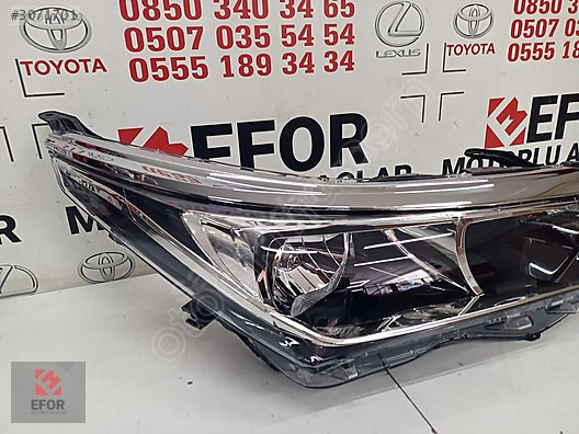 TOYOTA COROLLA SIFIR SAĞ FAR 13-18 OEM NO: 81130-02L50