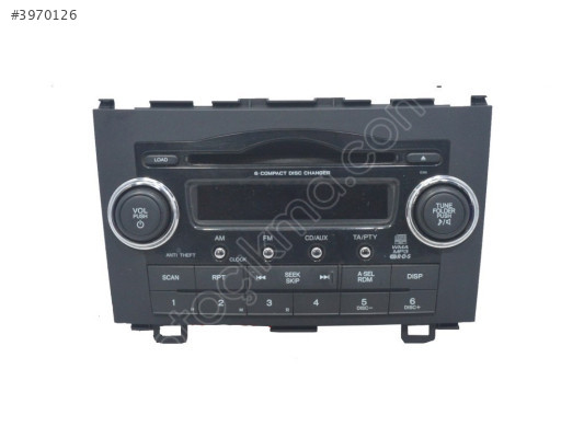 Honda CR-V 3 Radyo CD 39100-SWA-G203 Orijinal Garantili Çıkma