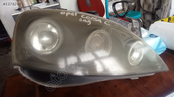 Opel corsa C sağ ön far mercekli