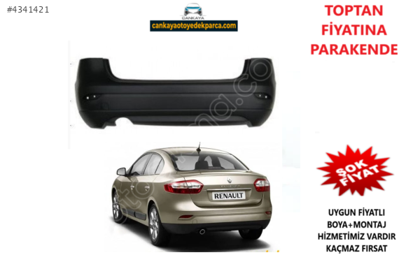 FLUENCE ARKA TAMPON SIFIR 2009/2015  850229539R