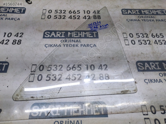 ÇIKMA MERCEDES E-CLASS W124 SAĞ ARKA KELEBEK CAMI