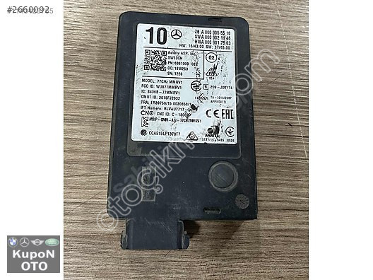 A0009055510 MERCEDES CLA SERİSİ 118 KASA RADAR BEYNİ ÇIKMA O