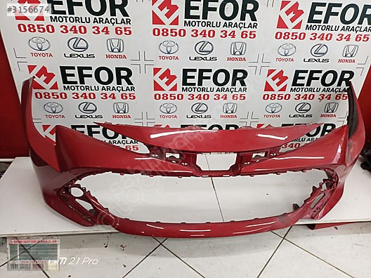 TOYOTA COROLLA HB ÖN TAMPON ÇIKMA ORİJİNAL PARÇA 2021-2023