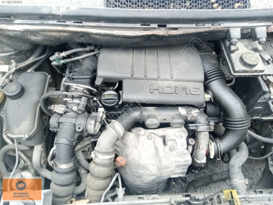 PEUGEOUT 301 1.6 HDİ ORIJINAL ÇIKMA MOTOR 