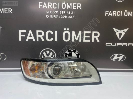 VOLVO S40 SAĞ ÖN FAR ORJİNAL MERCEKLİ