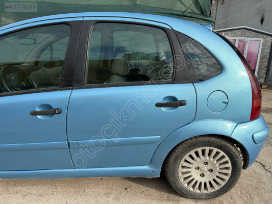 Citroen C3 Sol Arka Kapı ORJİNAL