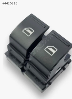 CADDY GOLF CAM DÜGMESİ SİYAH 2K0959857A