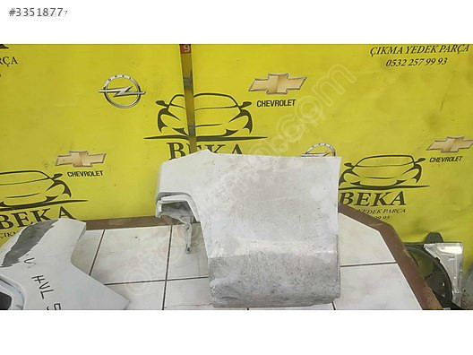 OPEL COMBO E ARKA TAMPON SAĞ KÖŞE UZUN ŞASE