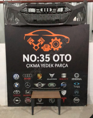 4G0807683C AUDİ A6 S-LİNE ÖN TAMPON ORTA IZGARA 2015-2019