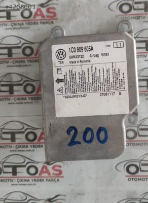 VOLKSWAGEN TRANSPORTER AİRBAG BEYNİ 7H0907861E