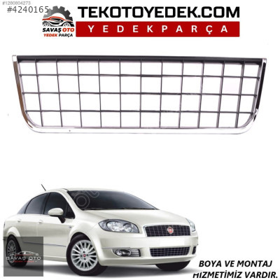 FİAT LİNEA ÖN TAMPON ALT IZGARA PANJUR SİYAH 2007 2008 2009 