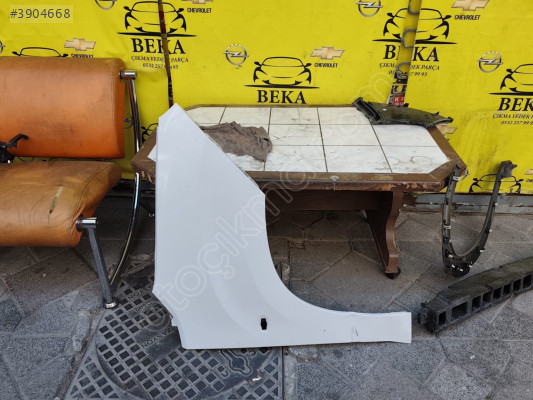 OPEL COMBO E SAĞ ÖN ÇAMURLUK BEYAZ ÇIKMA ORJİNAL YEDEK PARÇA