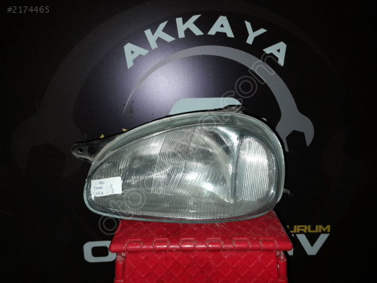 Opel Combo B Sol Ön Far Çıkma Orijinal